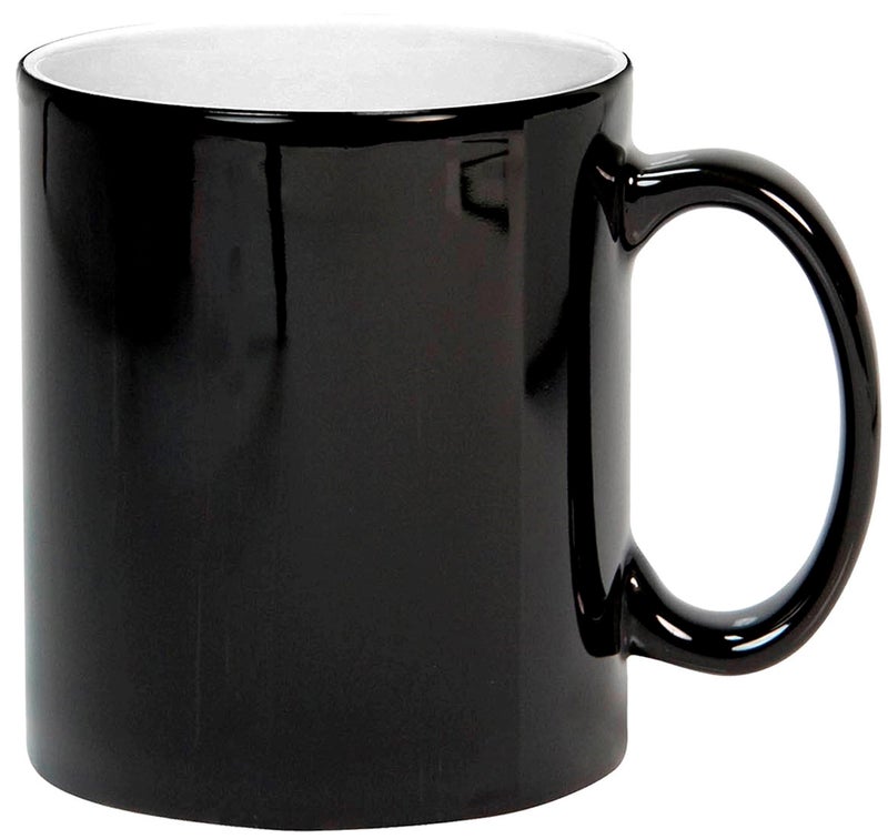 Sweet Gisele | Sugar Skull Ceramic Mug | Heat Activated | Color Changing Coffee Cup | Floral Pattern | Reveals Vivid Colors | Great Novelty Gift | Black | 11 Fl. Oz - Image 4